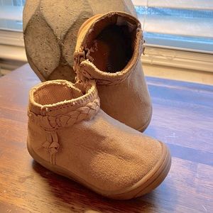 StrideRite Maddie Bootie - Tan